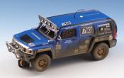 Hummer H3 blue - mud